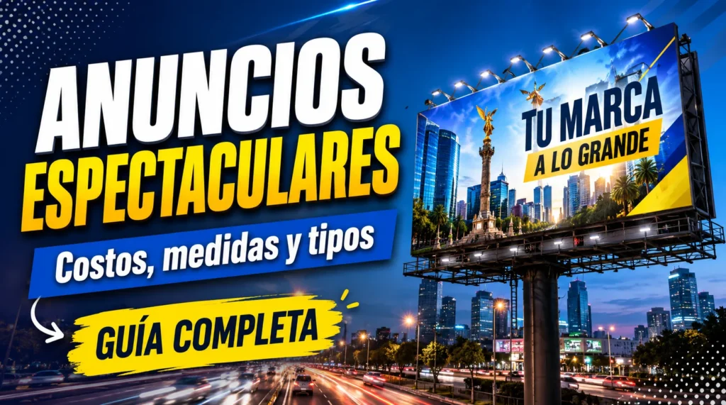 guia de anuncios espectaculares