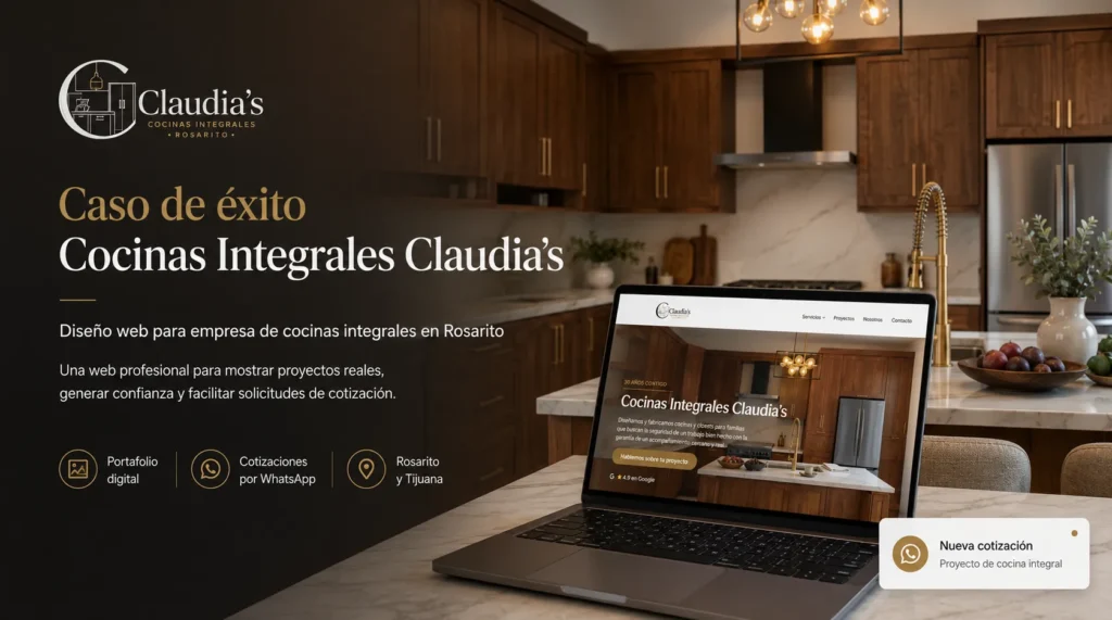 Caso de exito cocinas integrales claudias