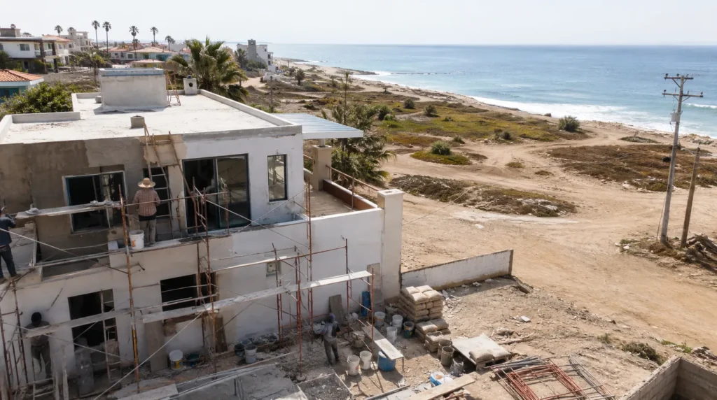 Construccion en playas de rosarito